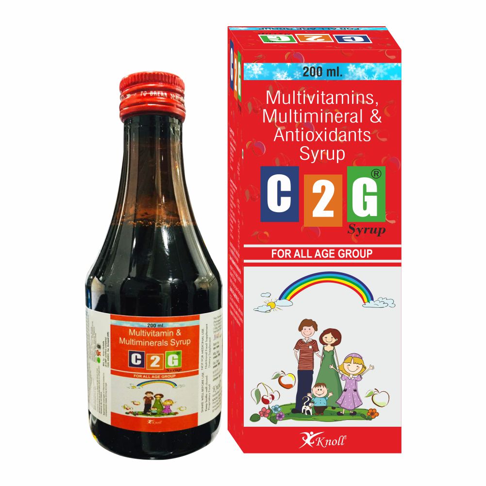 C2G® Syrup | Multivitamin & Multimineral Syrup