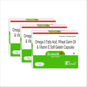 Evanol+ capsules Omega-3, Wheat Germ Oil, Vitamin E