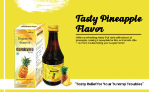 Corsizyme Syrup | Digestive Enzyme | Energy booster | Mix Fruit