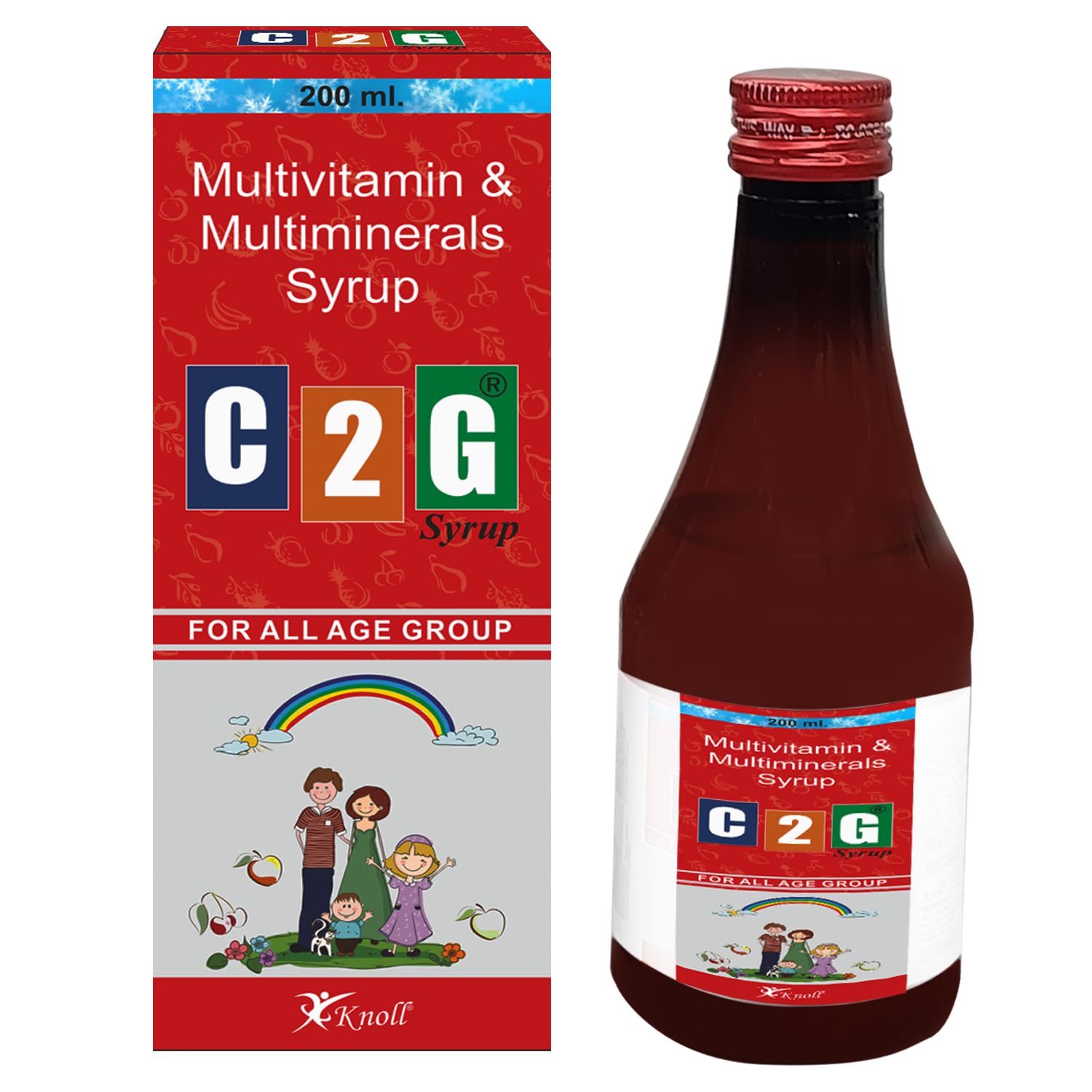 C2G Syrup | Multivitamins, Multimineral & Antioxidants Syrup