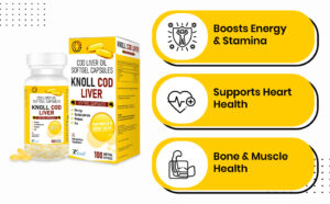 Knoll Healthcare Cod Liver Oil Natural Omega 3