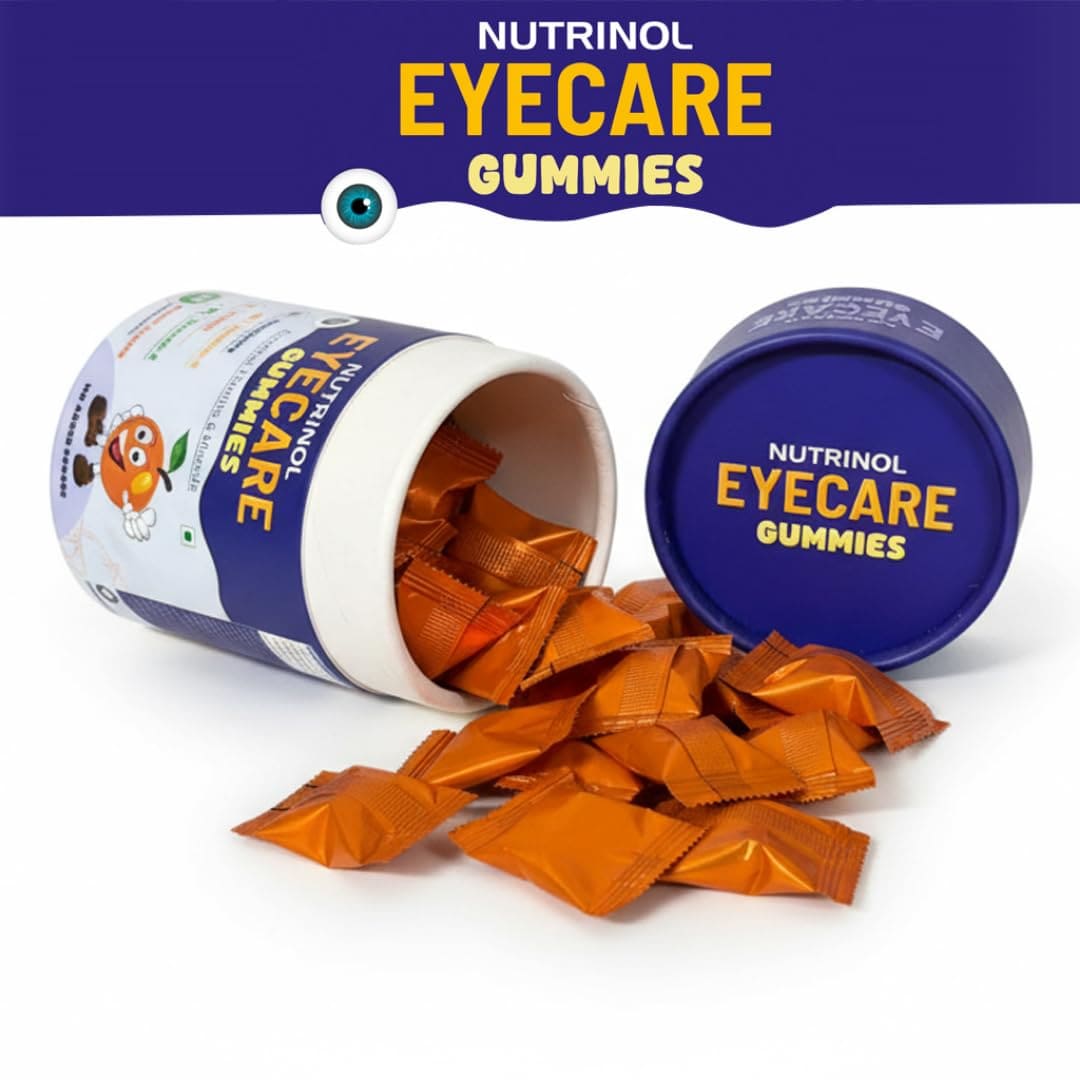 Nutrinol Eye Care Gummies with Lutein, Zeaxanthin & Bilberry Extract | Vitamins A, C, E & Antioxidants | Vision & Eye Health Support | 30 Gummies - Image 2