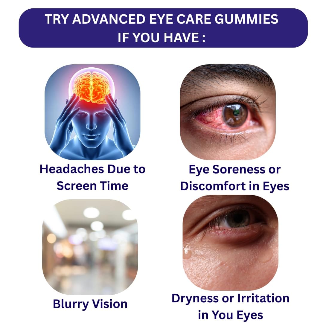 Nutrinol Eye Care Gummies with Lutein, Zeaxanthin & Bilberry Extract | Vitamins A, C, E & Antioxidants | Vision & Eye Health Support | 30 Gummies - Image 6