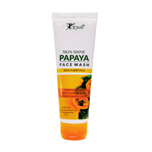 Skin Shine Papaya Face Wash For Moisturizes & Purifying Skin