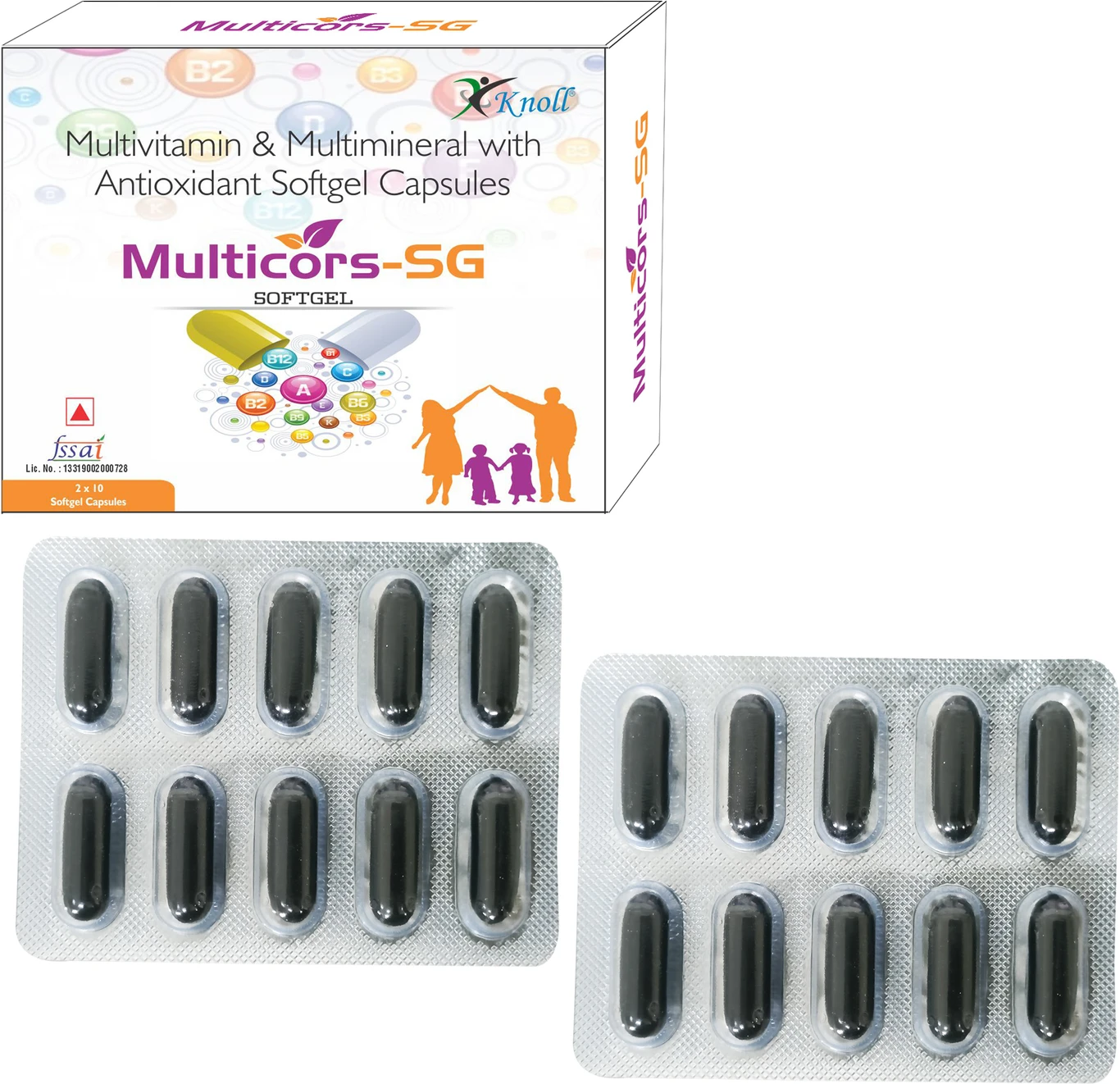 Multicors-SG Capsules | Multivitamin Multimineral Capsules | Antioxidants, Anti-Aging Formula