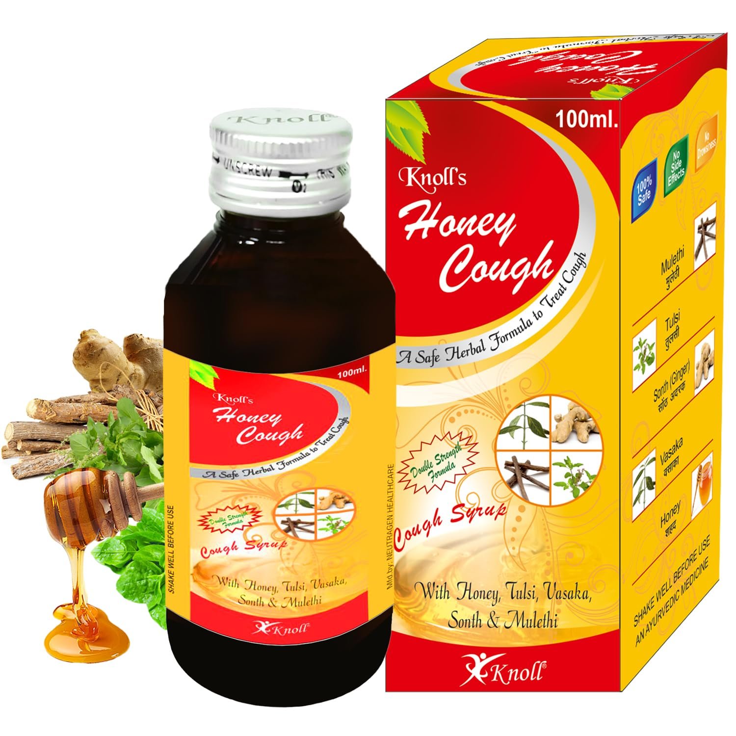 Knoll Honey Cough Syrup 100 ml.