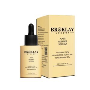 Broklay London Face Serum | Vitamin C, Niacinamide, Hyaluronic Acid | Anti-Aging, All Akin Types