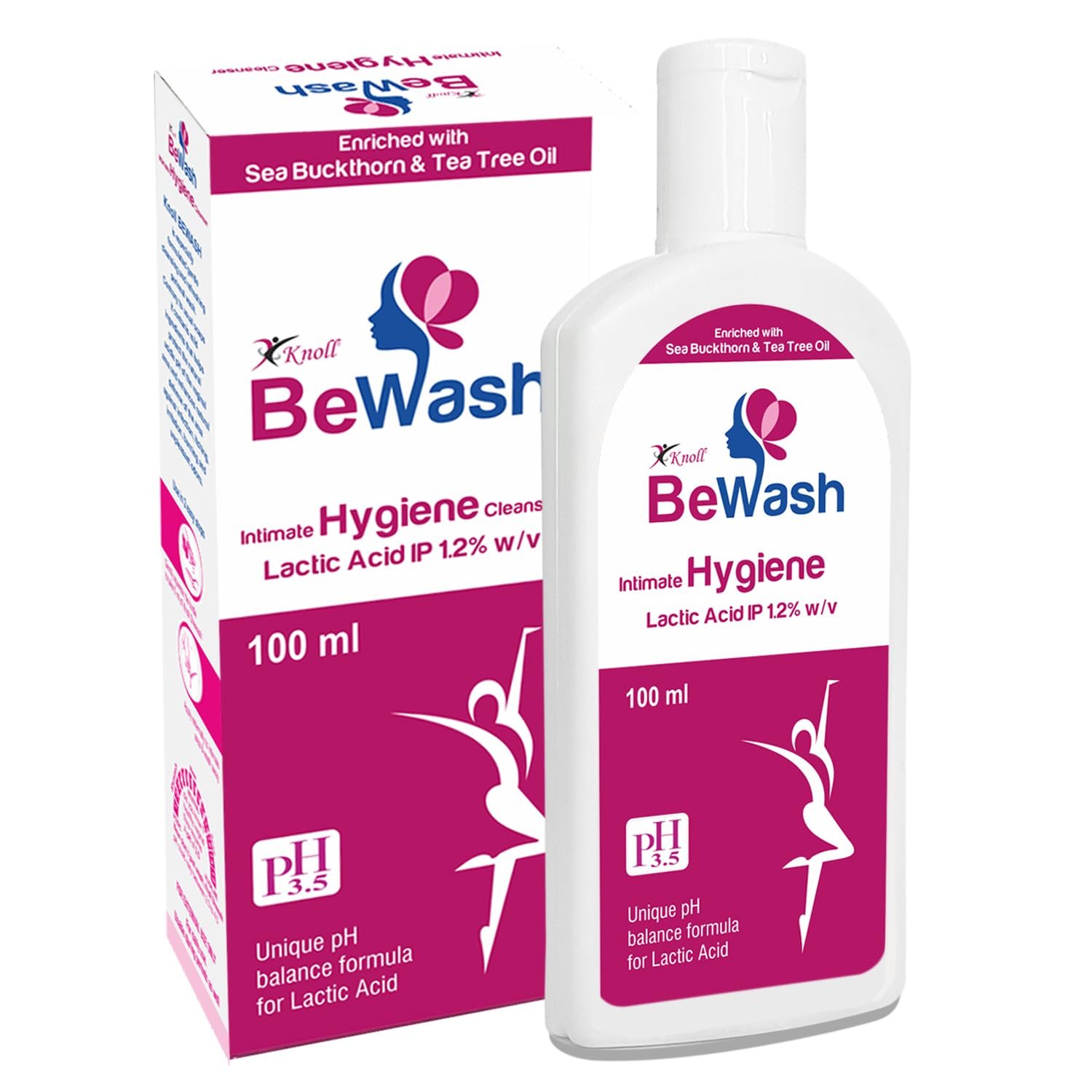 BeWash-Intimate Hygiene Wash (100 ML) – Pack of 2