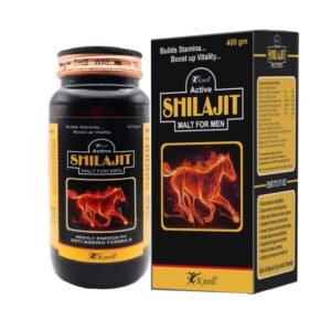Knoll Active Shilajit Malt Natural Energy Ashwagandha Shatavari Energy booster 400 gm.