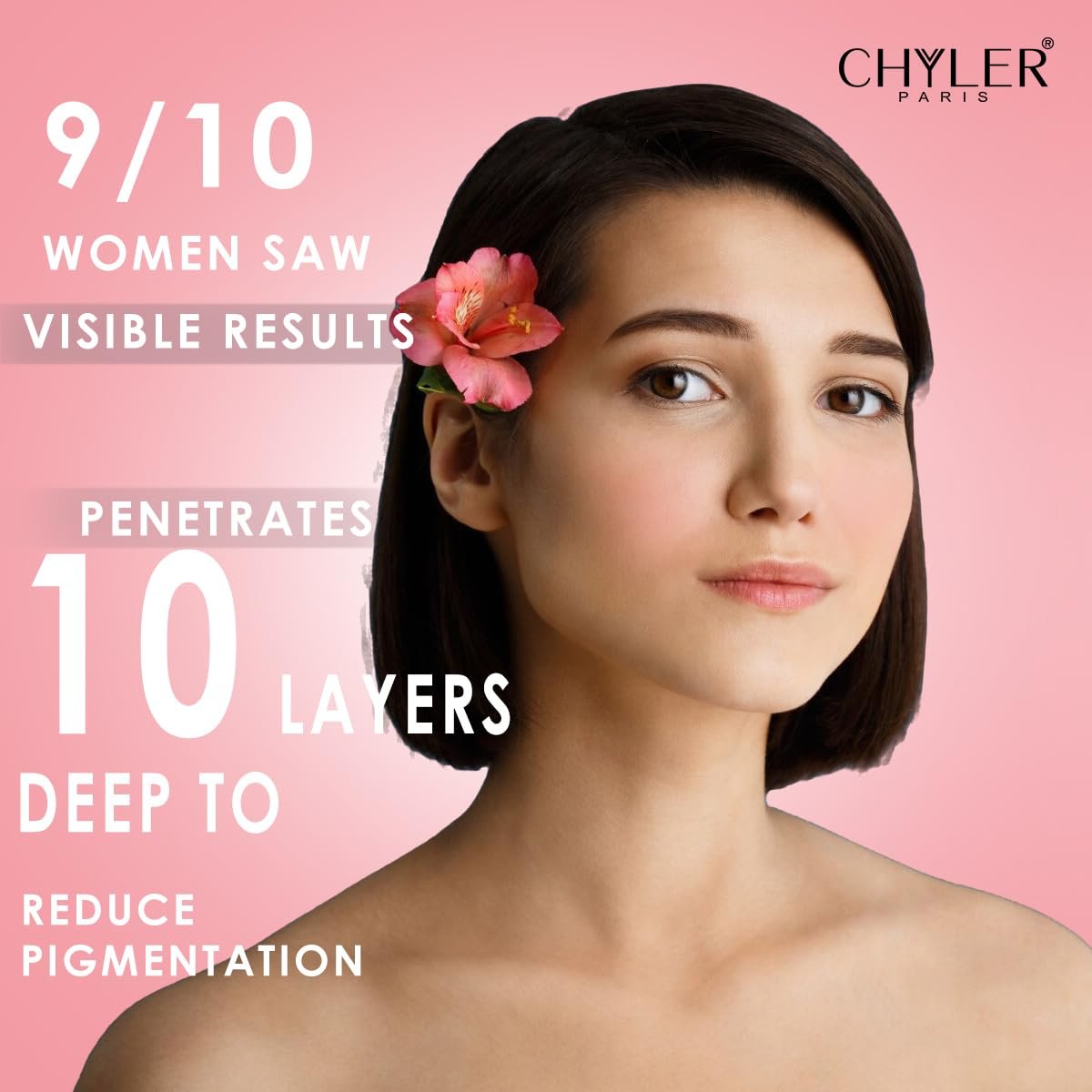 Chyler Paris Face Serum | anti-aging, brightening skin, pigmentation, glowing skin, vitamin E face serum - Image 2