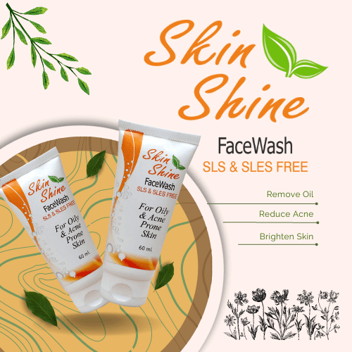 Skin Shine Facewash For Oily & Acne Prone Skin - Image 2
