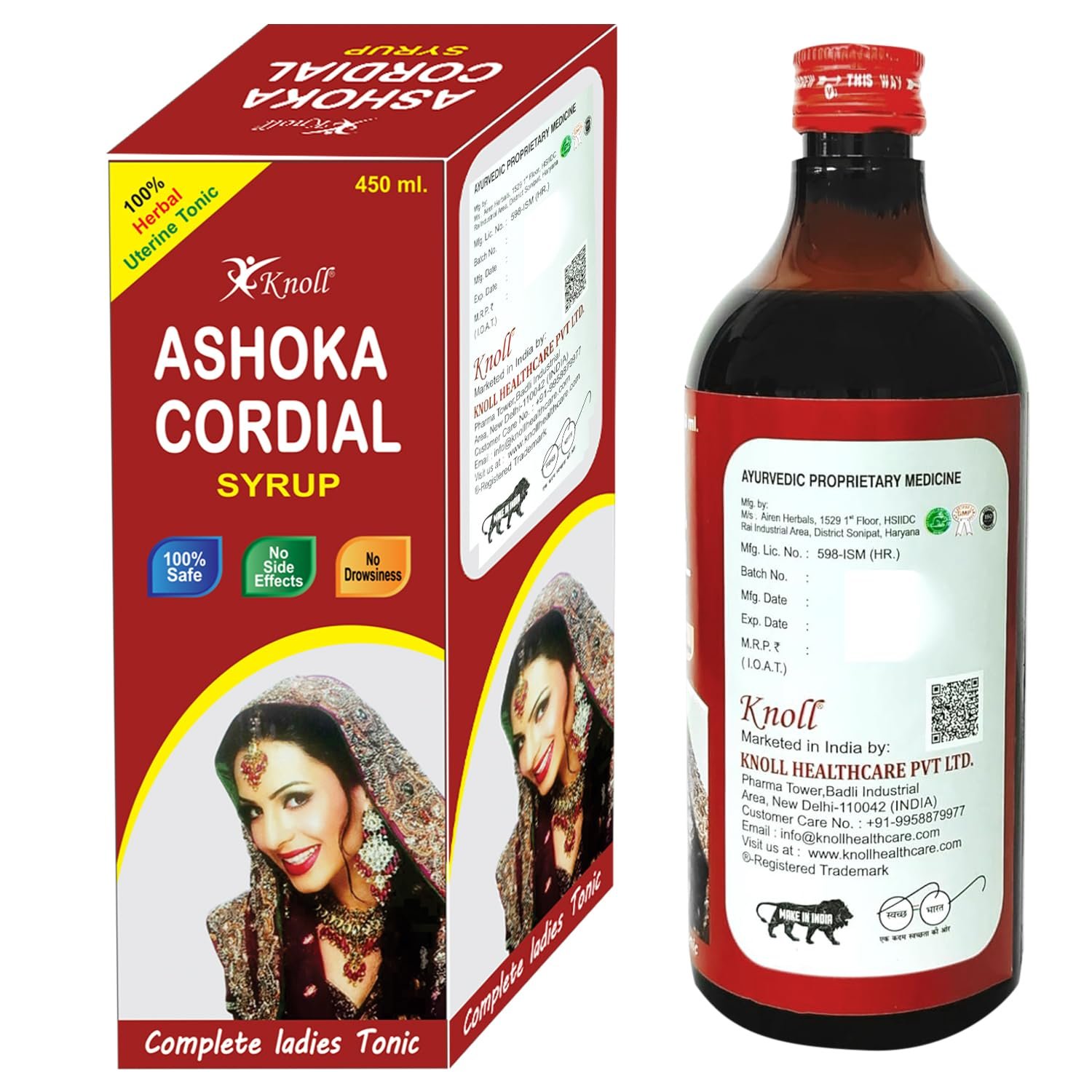 Knoll Ashoka Cordial Syrup - Image 2