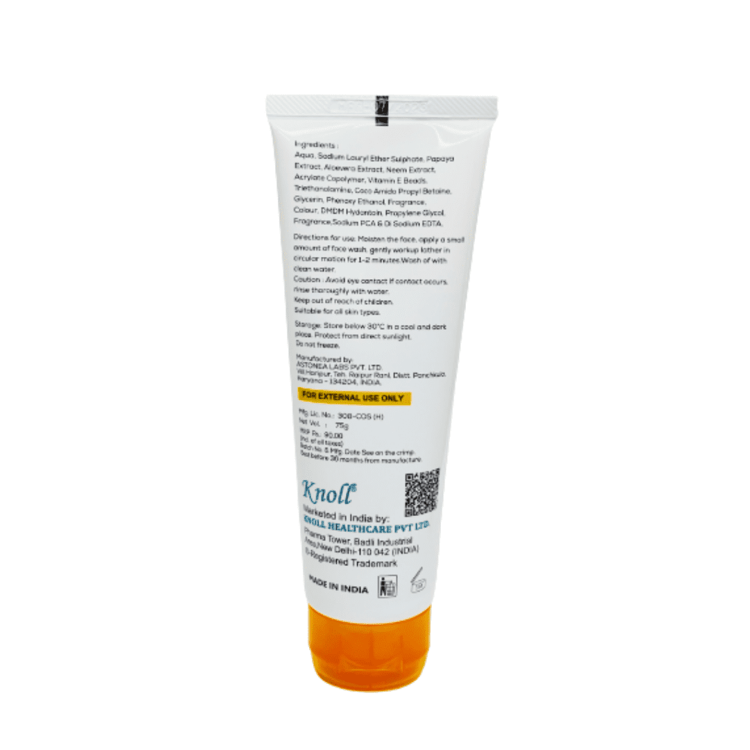 Skin Shine Papaya Face Wash For Moisturizes & Purifying Skin - Image 2