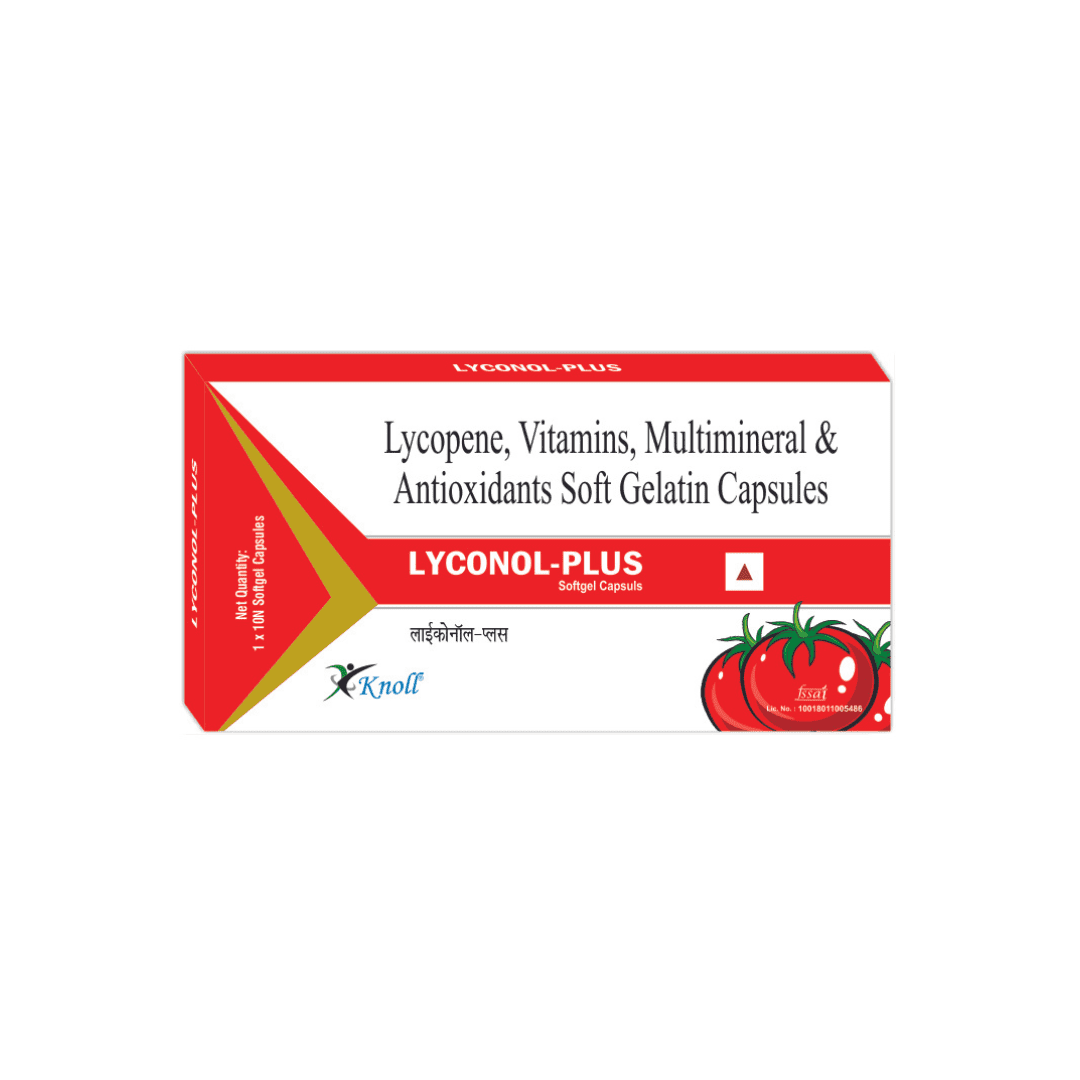 Lyconol-Plus Lycopene, Multivitamins, Multimineral & Antioxidants Capsules (10 Capsules) - Image 2