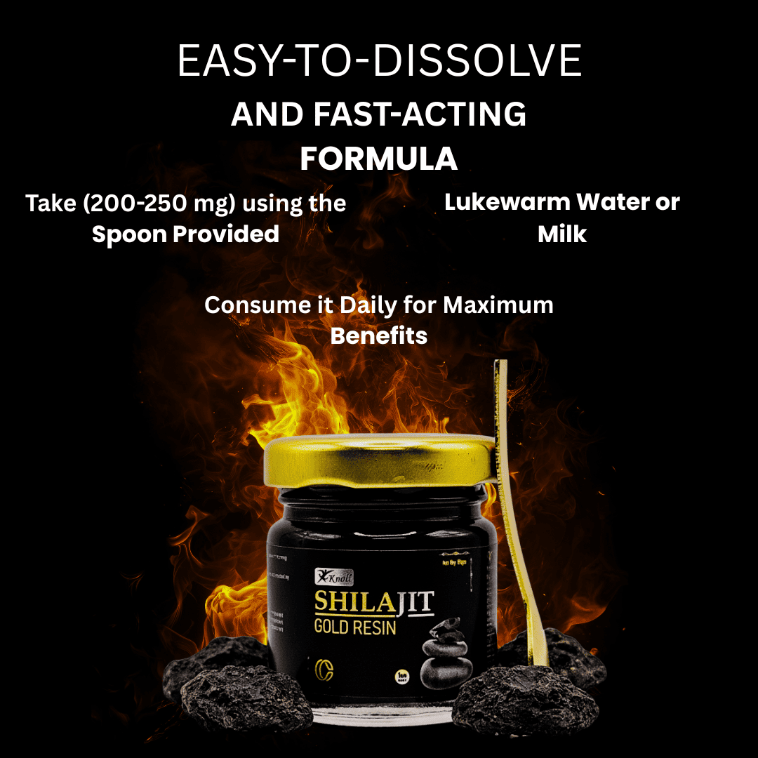 Knoll Shilajit Resin | Purified Shilajit Resin 750 mg | Dietary Supplement | 50gm | 100 servings - Image 2