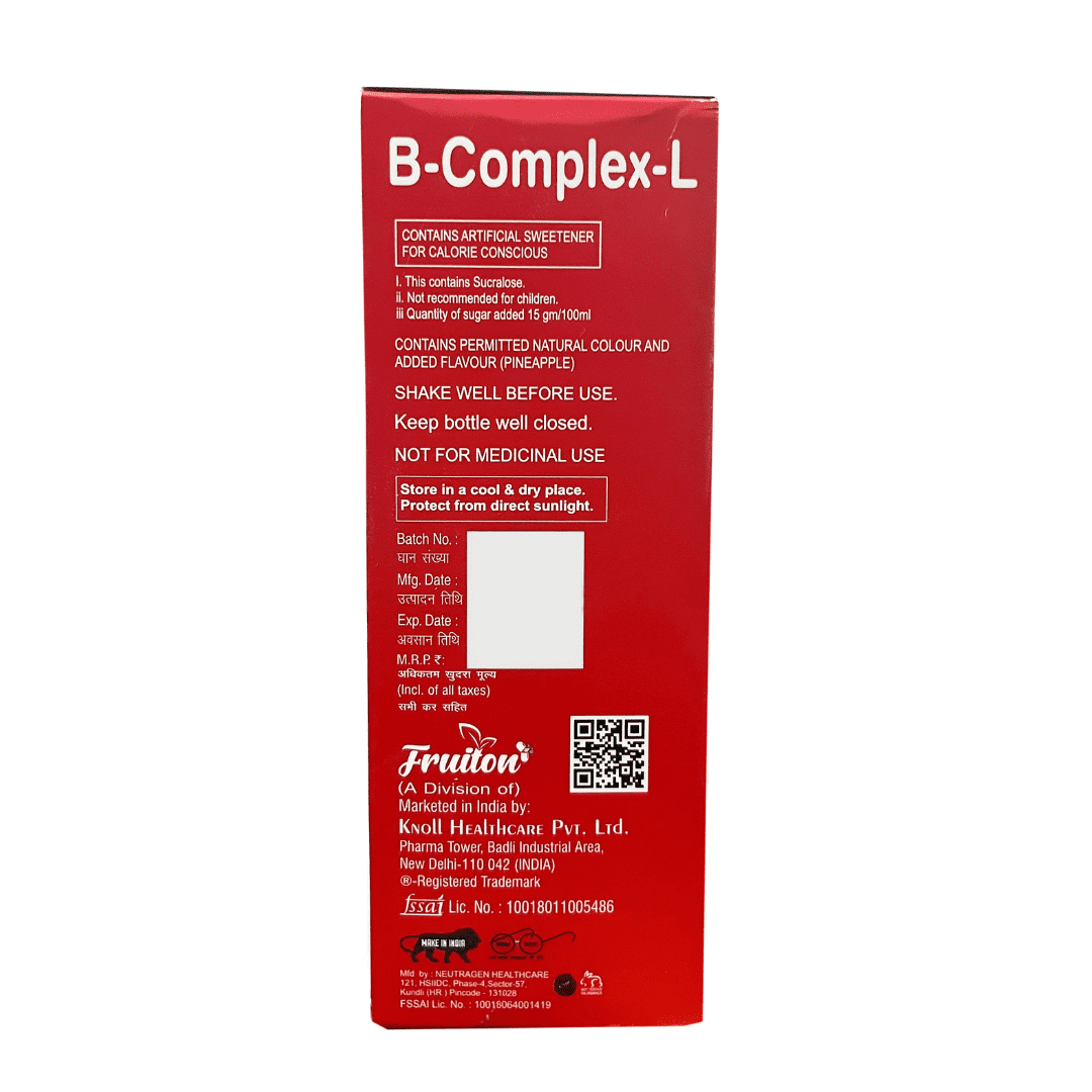 B-Complex-L | Vitamin B Complex | L-lysine | 200ml - Image 3