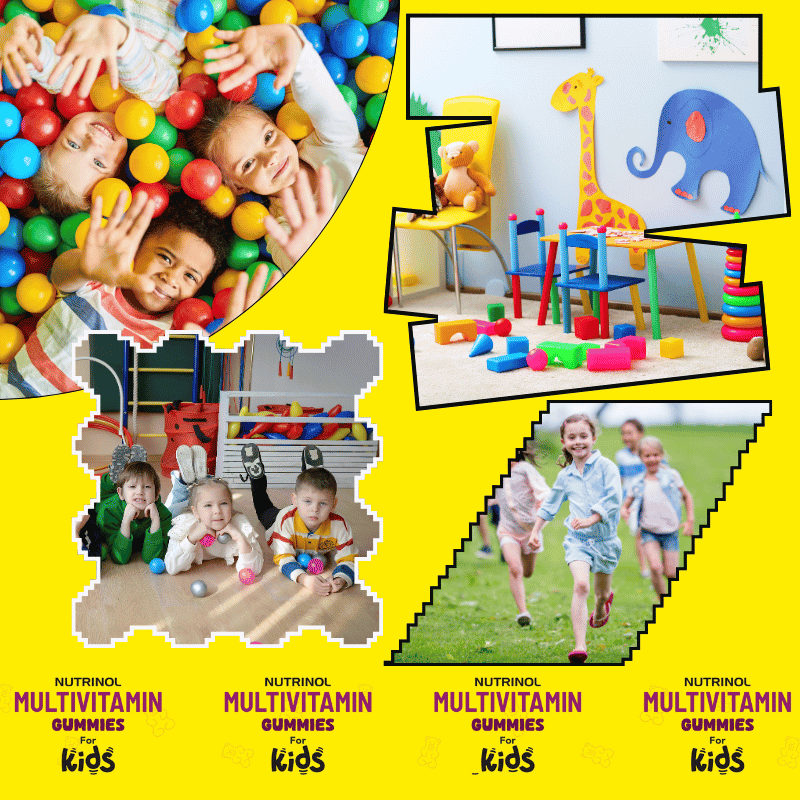 Nutrinol Kids Multivitamin Gummies | Vitamin C, A, D3, B-Complex & Biotin | Tasty Daily Nutritional Support for Kids | 30 Gummies - Image 8