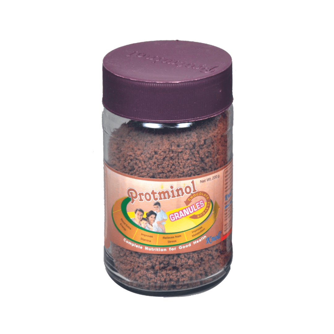 Protminol Granules 200 gm | Protein Supplement | Plastic Container